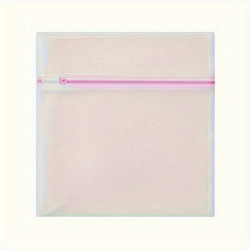 Oval Shaped Laundry Bag for Delicates and Bedding Polyester Mesh Zipper