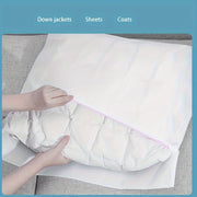 Oval Shaped Laundry Bag for Delicates and Bedding Polyester Mesh Zipper