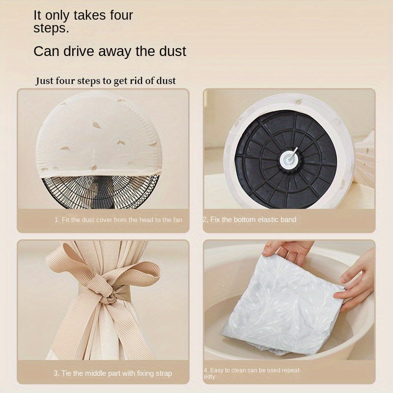 Protective Guard for Tower Fans Dust Cover Fits Most Standing Electric Fans