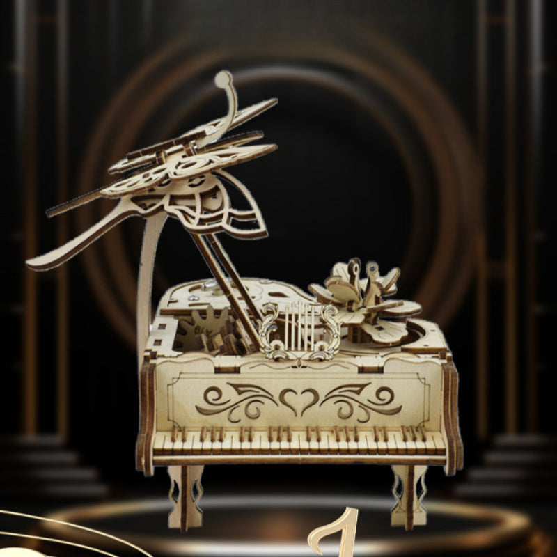 Ручная работа деревянная музыкальная шкатулка модель виолончели для Дня святого Валентина и дней рождения