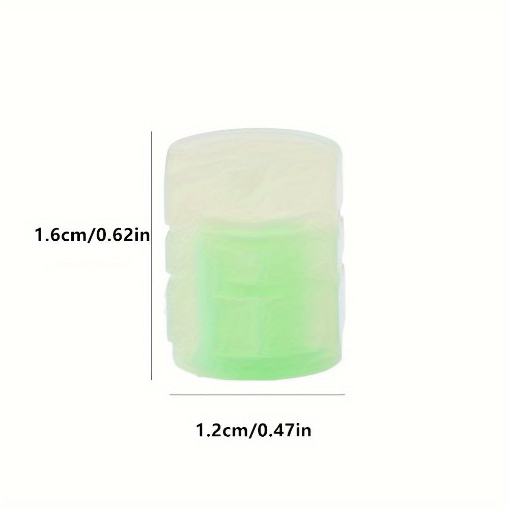 4PCS Fluorescent Luminous Valve Stems for Car Motorcycle Bicycle Wheel Tyre Decor
