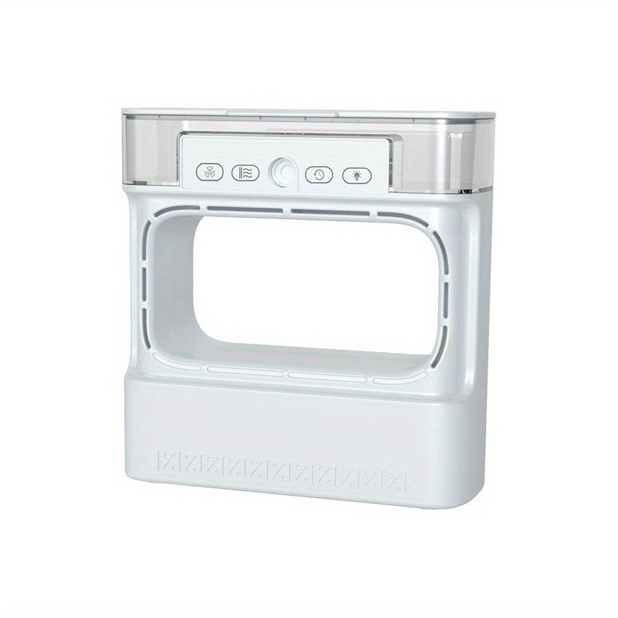 Wireless USB Desktop Fan with Mist Cooling Bladeless Indoor Outdoor