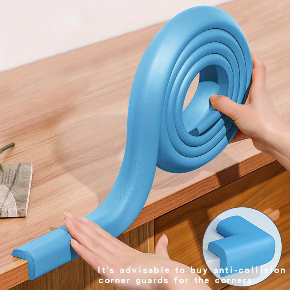 Two Meters Non-Toxic Anti-Collision Corner Protectors for Walls and Furniture