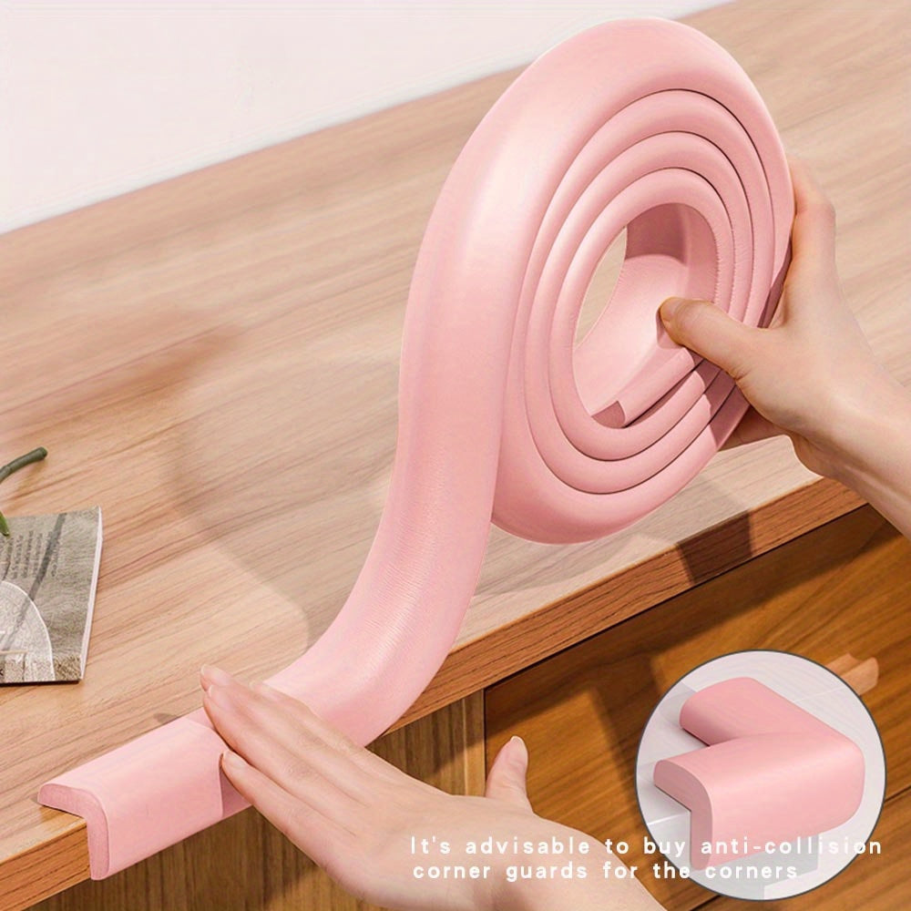 Two Meters Non-Toxic Anti-Collision Corner Protectors for Walls and Furniture