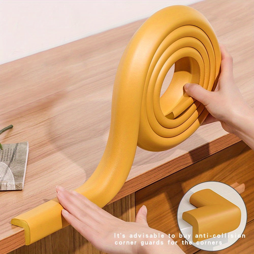 Two Meters Non-Toxic Anti-Collision Corner Protectors for Walls and Furniture