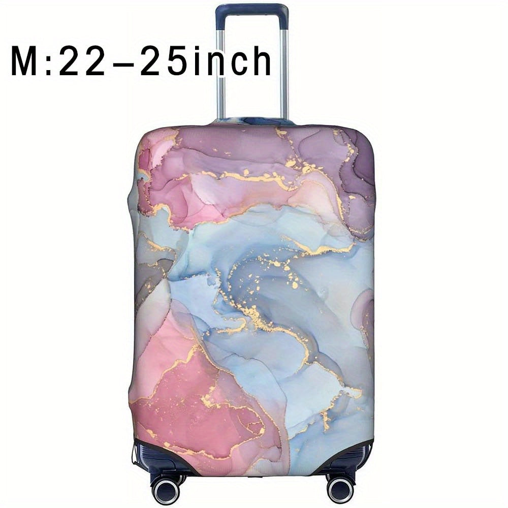 Durable Polyester Luggage Cover for Men and Women Travel Suitcase Protector