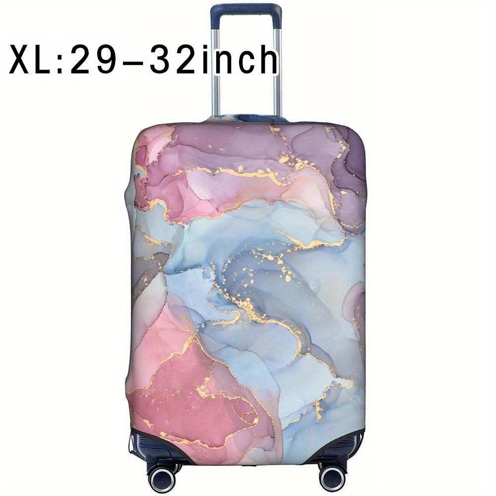 Durable Polyester Luggage Cover for Men and Women Travel Suitcase Protector