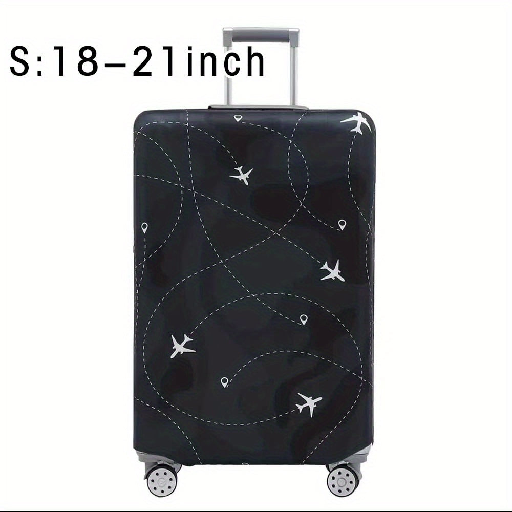 Durable Polyester Luggage Cover for Men and Women Travel Suitcase Protector