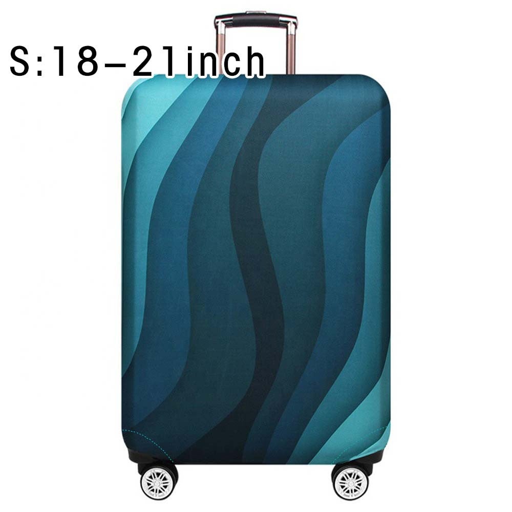 Durable Polyester Luggage Cover for Men and Women Travel Suitcase Protector