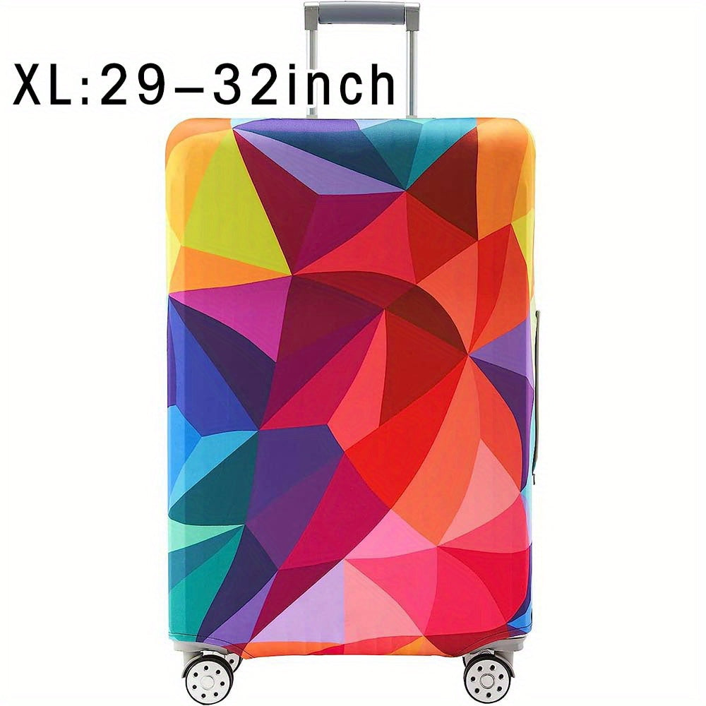 Durable Polyester Luggage Cover for Men and Women Travel Suitcase Protector