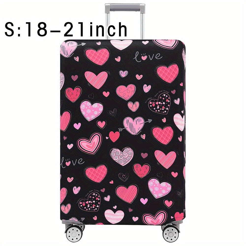 Durable Polyester Luggage Cover for Men and Women Travel Suitcase Protector