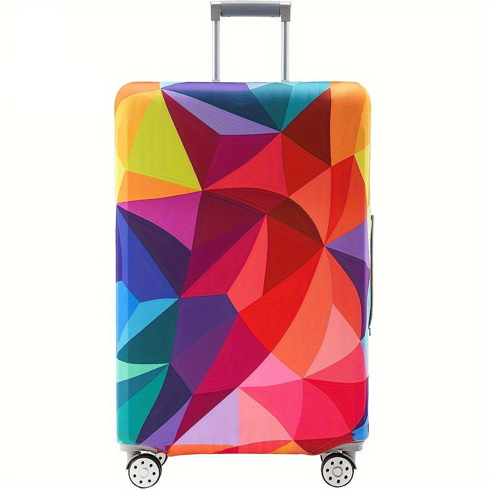 Durable Polyester Luggage Cover for Men and Women Travel Suitcase Protector