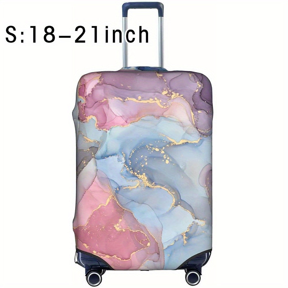 Durable Polyester Luggage Cover for Men and Women Travel Suitcase Protector