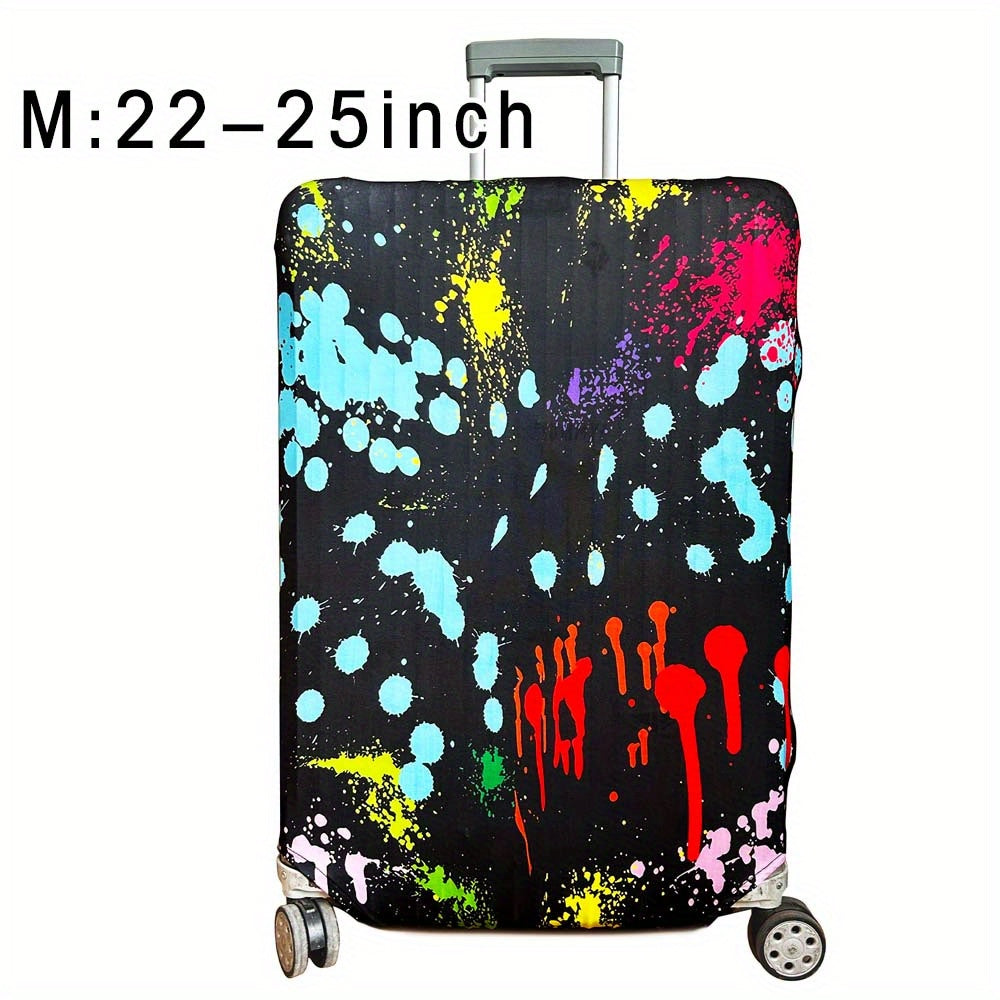 Durable Polyester Luggage Cover for Men and Women Travel Suitcase Protector