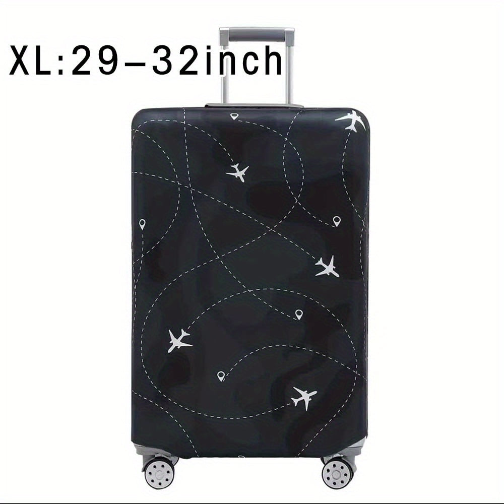 Durable Polyester Luggage Cover for Men and Women Travel Suitcase Protector