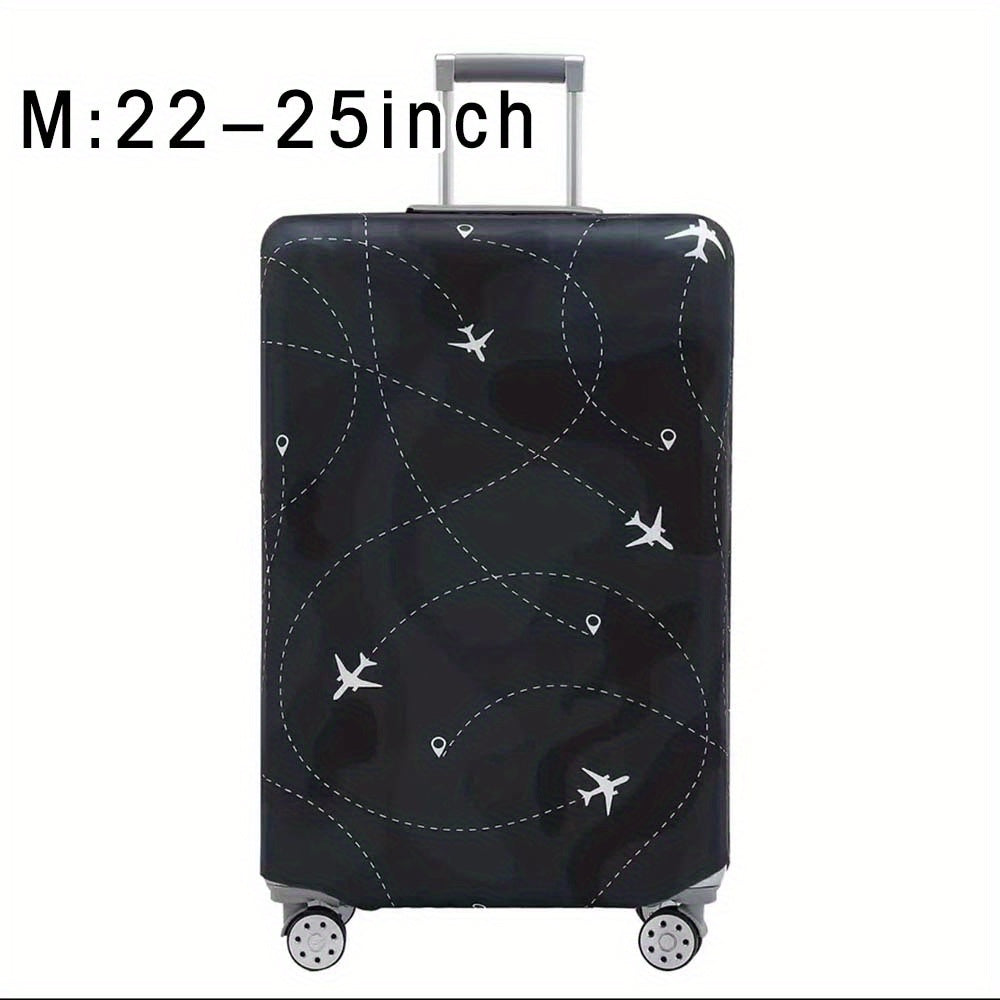 Durable Polyester Luggage Cover for Men and Women Travel Suitcase Protector