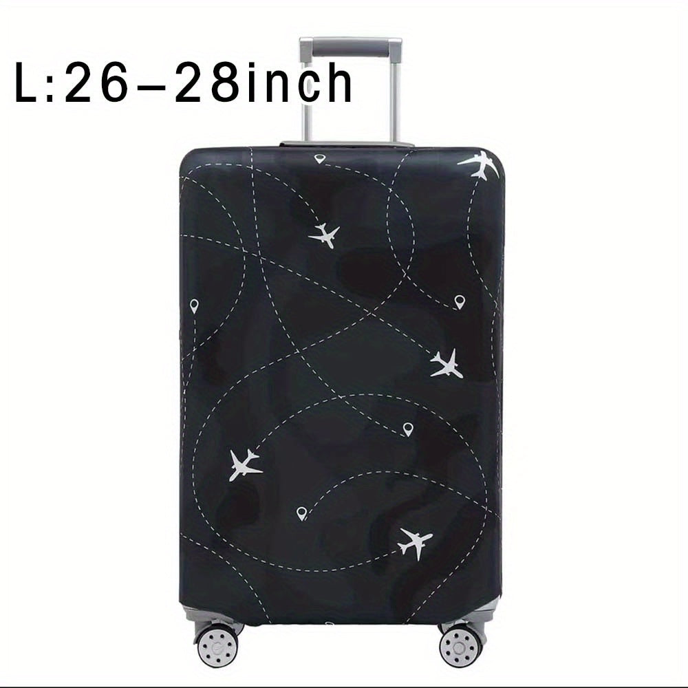 Durable Polyester Luggage Cover for Men and Women Travel Suitcase Protector