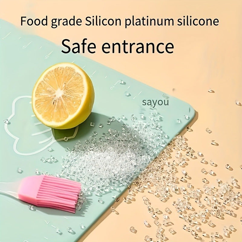 Губка для замешивания силиконовая 50x40 см, антипригарная, без BPA, для выпечки теста