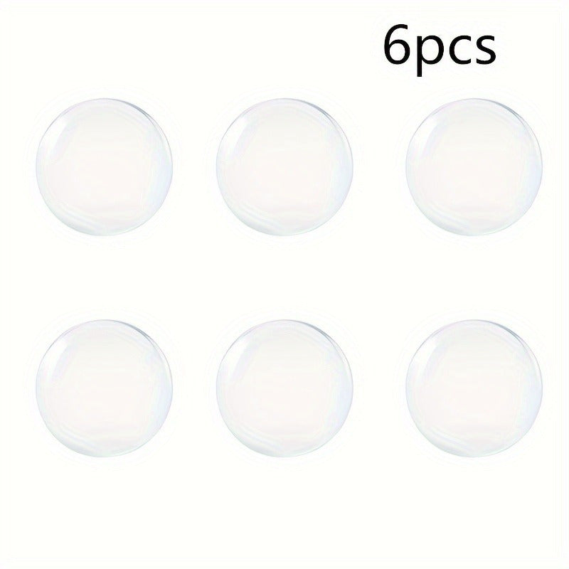 Silicone Door Stopper Wall Protector Set Clear Self-Adhesive Rubber Noise Reducer