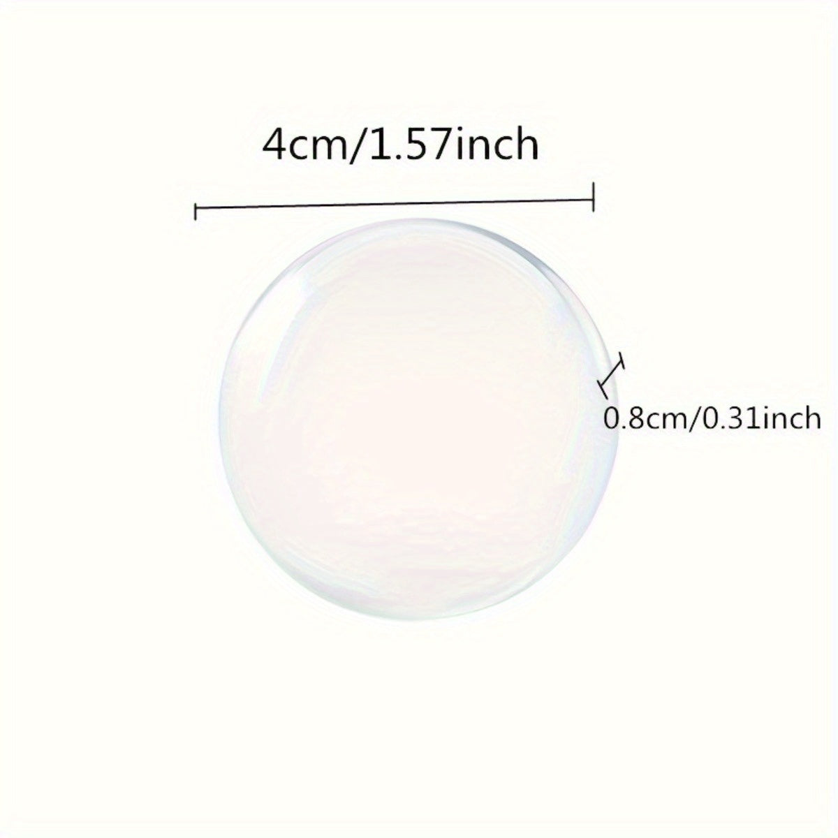 Silicone Door Stopper Wall Protector Set Clear Self-Adhesive Rubber Noise Reducer