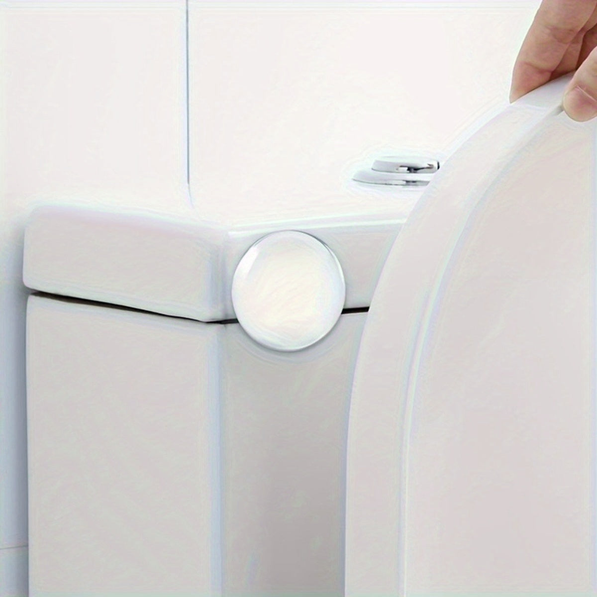 Silicone Door Stopper Wall Protector Set Clear Self-Adhesive Rubber Noise Reducer