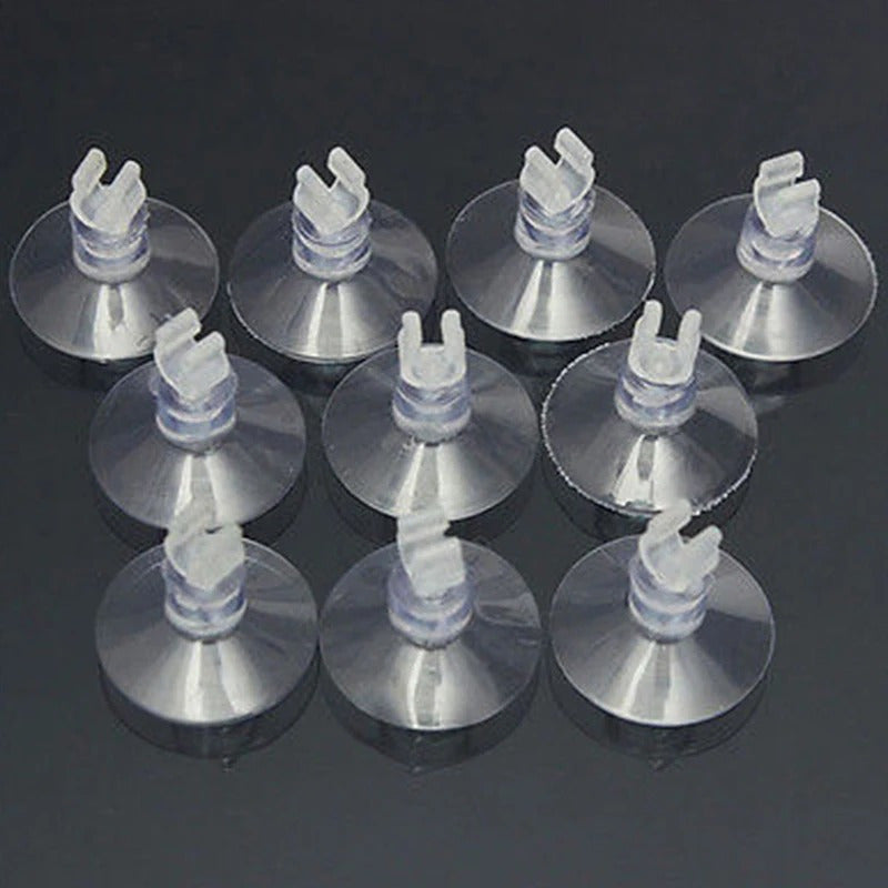 20 Suction Cups for Aquarium Air Pump Pipe Securing Fish Tank Accessories