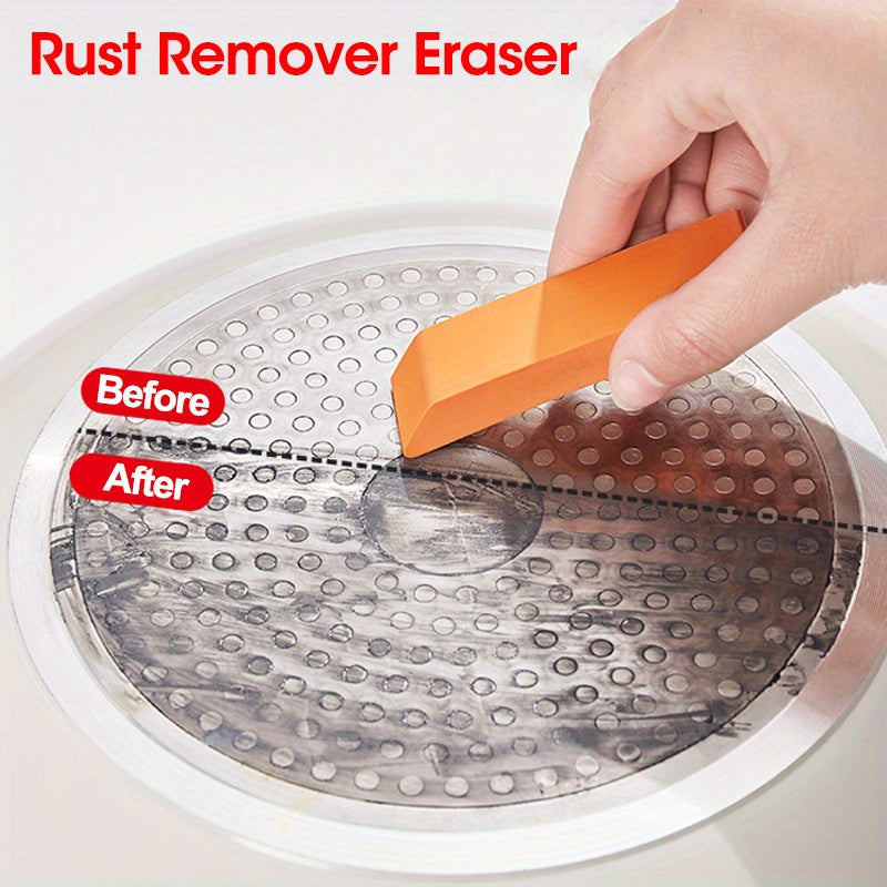 Miracle Lime Scale and Rust Remover Rubber Eraser for Bathroom Kitchen Cleaning
