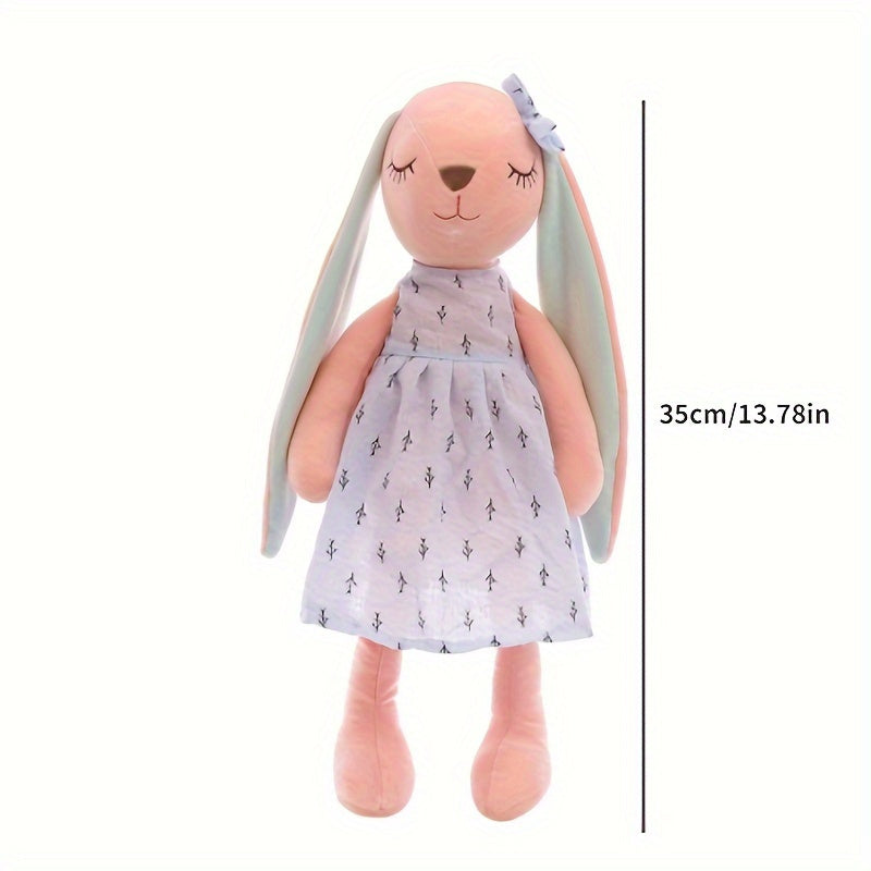 Stuffed Bunny Toy for All Ages Mixed Color Polypropylene Cotton Gift for Kids and Family