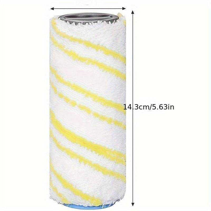 Karcher elektr supurgichlari uchun mustahkam plastik o'rnini bosuvchi Asosiy Rulon Cho'tka to'plami, FC5, FC7, FC3 va FC3D ni o'z ichiga oladi - Oson o'rnatish uchun 4 dona mavjud.