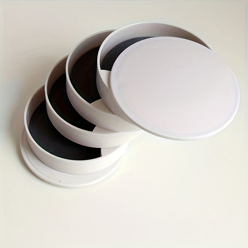 Пластиковая коробка-органайзер для украшений с вращающейся многоуровневой конструкцией и крышкой для хранения аксессуаров и косметики