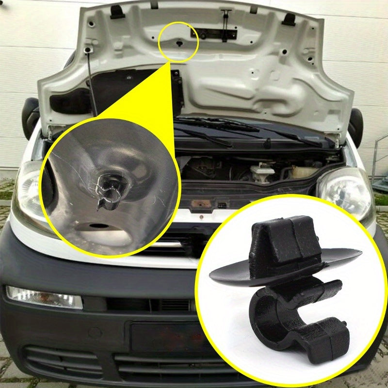 Набор из 4 поддержек для крышки капота автомобиля для Vauxhall Opel Vivaro X83 2001–2014