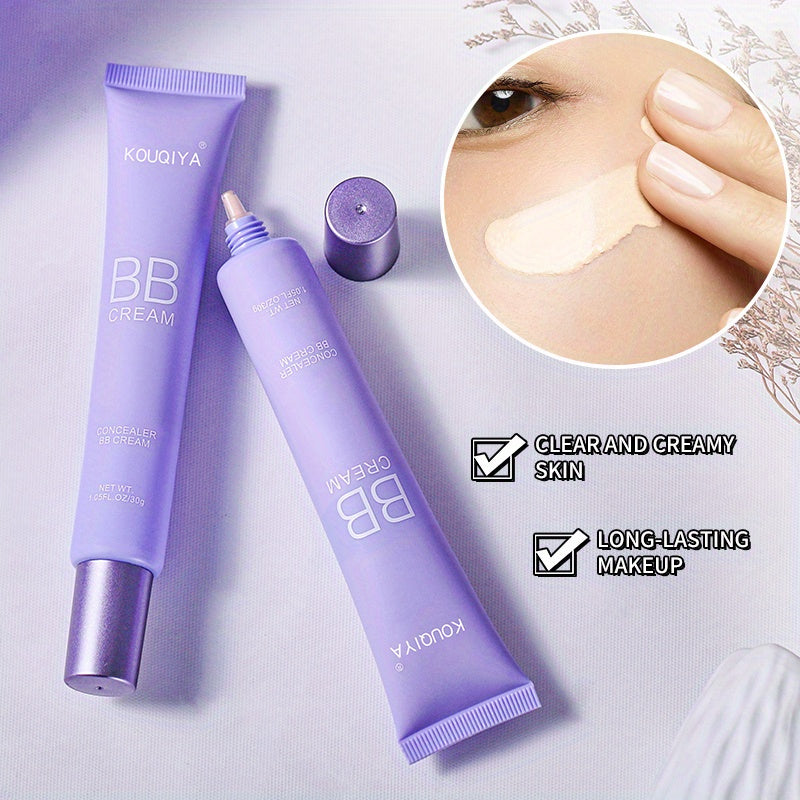 Waterproof BB Cream Stick Full Coverage Natural Ivory Oil Control Pore Hiding