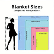 Cozy Blanket for Educators English Teacher Theme Multiple Sizes