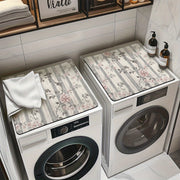 Прочный пылезащитный чехол для стиральной машины с резиновым основанием, украшенный акварельными ветками и листьями, подходит для кухонных и ванных принадлежностей. Just-In-Time 1 шт.