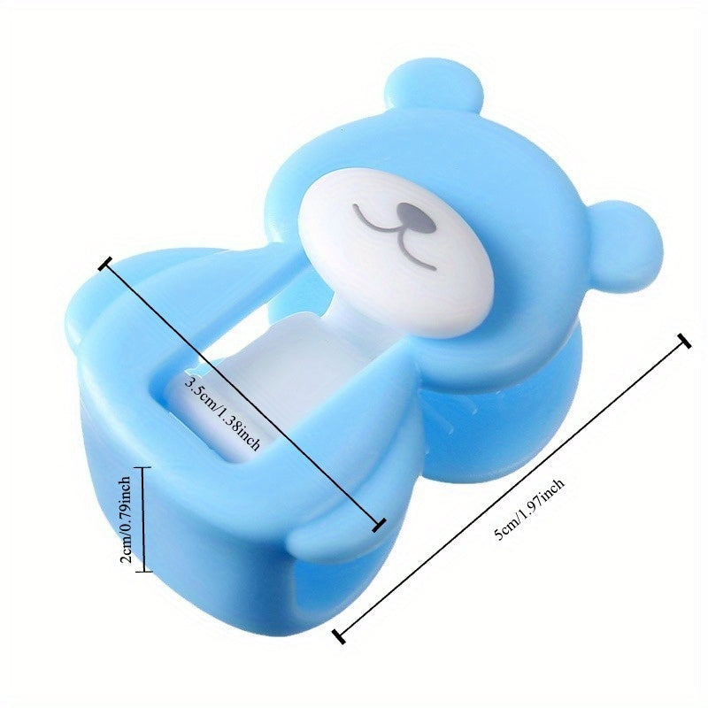 Blue Non-Slip Blanket Clips for Bedding, Quilt Holders, Easy Installation