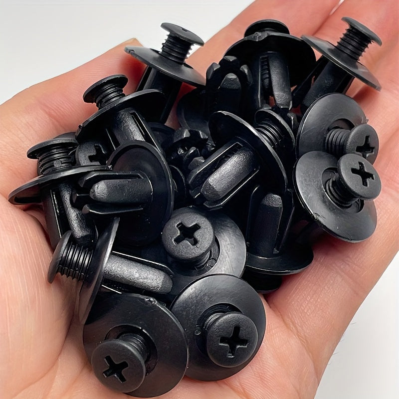 50 Pcs Plastic Car Fasteners Clips for Interior and Trunk Installed