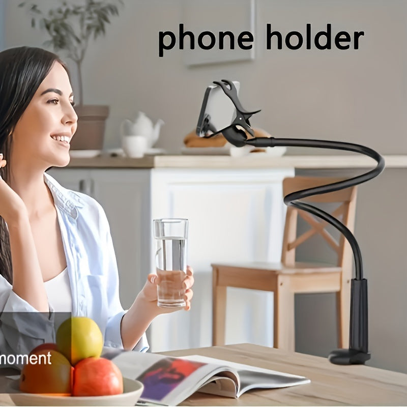 Mobile Phone Holder for Bedside and Desktop Use for Live Streaming and Video Calls