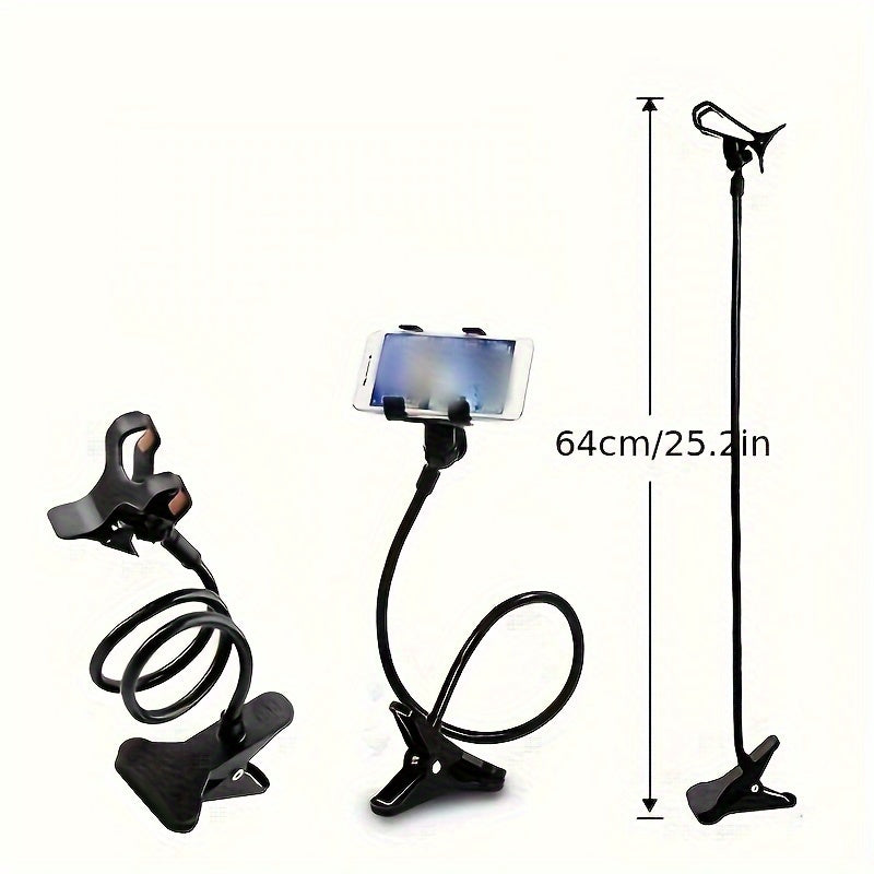 Mobile Phone Holder for Bedside and Desktop Use for Live Streaming and Video Calls