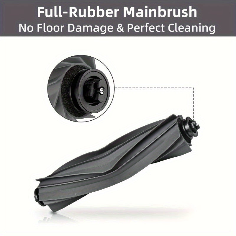 Dreame L10S Ultra/Pro va Xiaomi Mijia Omni 1S uchun vakuum tozalagich aksessuarlar to'plami - 15 dona o'z ichiga oladi, jumladan Asosiy cho'tka, Yon cho'tka, Filtr va Mop mato.