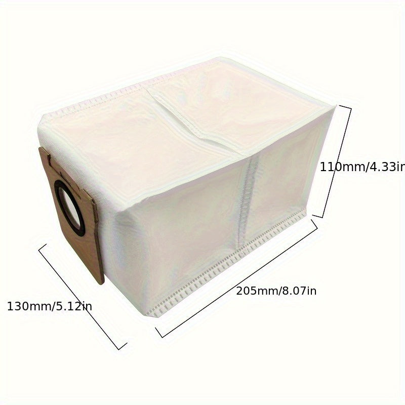 Dreame L10S Ultra/Pro va Xiaomi Mijia Omni 1S uchun vakuum tozalagich aksessuarlar to'plami - 15 dona o'z ichiga oladi, jumladan Asosiy cho'tka, Yon cho'tka, Filtr va Mop mato.