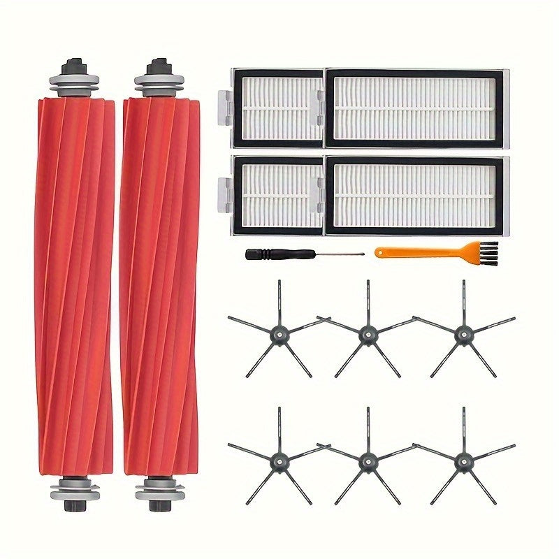 Replacement Vacuum Cleaner Parts Set for Q7 Max T8 Side Brushes HEPA Filters