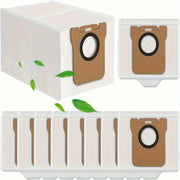 10-Pack Reusable Cloth Vacuum Dust Bags for Robot Vacuum Floor Attachments