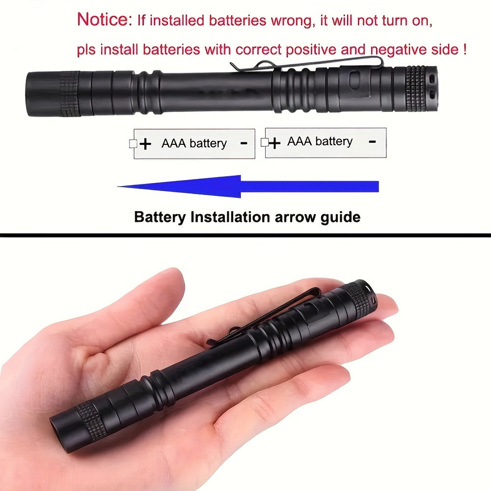 395nm UV Flashlight LED Black Light Pen for Invisible Ink Detection Money Scorpion Pet Urine Inspection