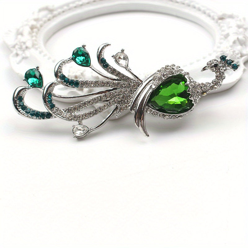 Women's Rhinestone Brooch Pin Elegant Decorative Jewelry