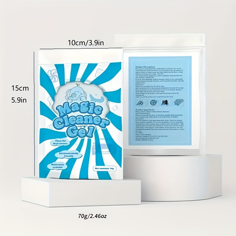 Gel limpiador universal para el interior del coche - Removedor de pegamento y limpiador de teclados