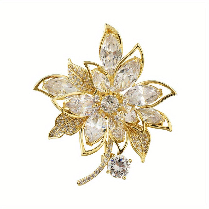 Роскошные броши и значки из полных кристаллов, идеально подходящие как для женщин, так и для мужчин. Это элегантное, высококачественное классическое украшение в виде булавки излучает утонченность и очарование.