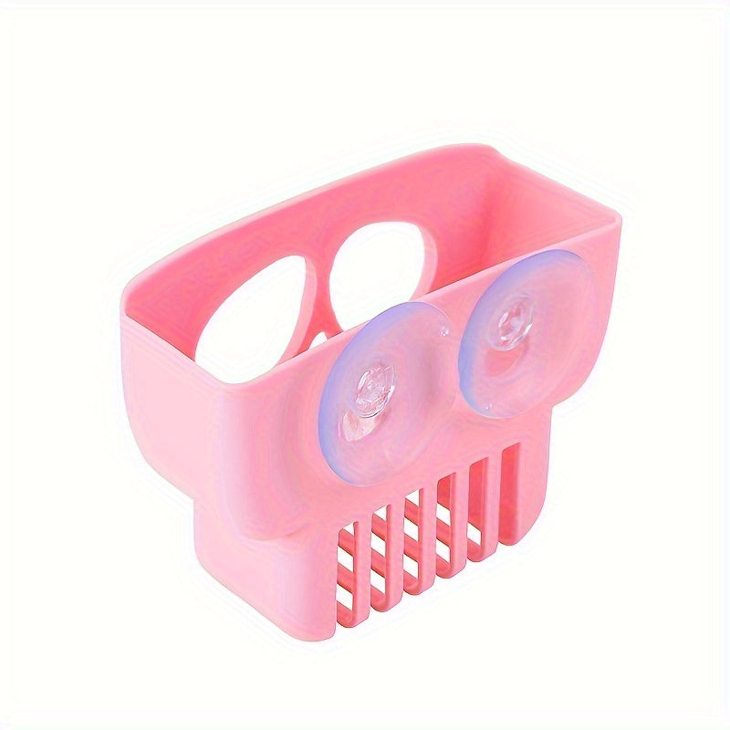 Juego de 3 soportes para esponjas de plástico para fregadero, bandeja de drenaje para paños de cocina