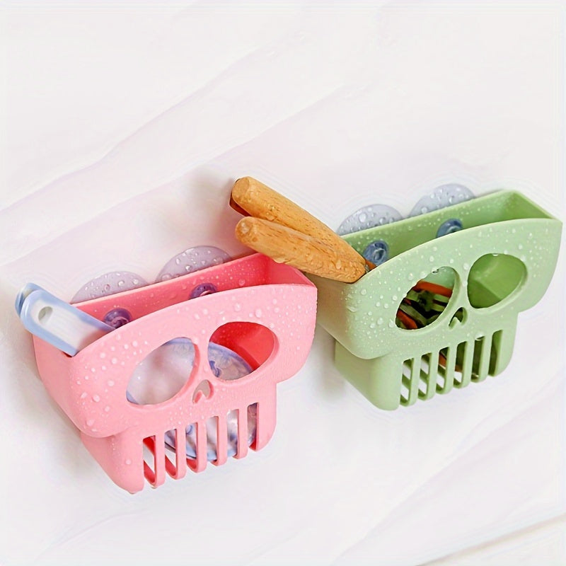 Juego de 3 soportes para esponjas de plástico para fregadero, bandeja de drenaje para paños de cocina