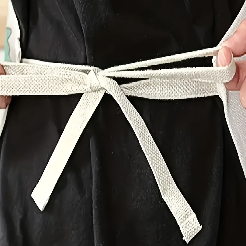 Christmas Apron for Cooking and BBQ Festive Kitchenwear 54x68 cm