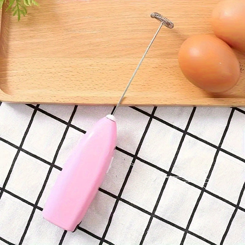 Electric Egg Beater and Milk Frother Mini Portable Kitchen Mixer for Coffee and Cream